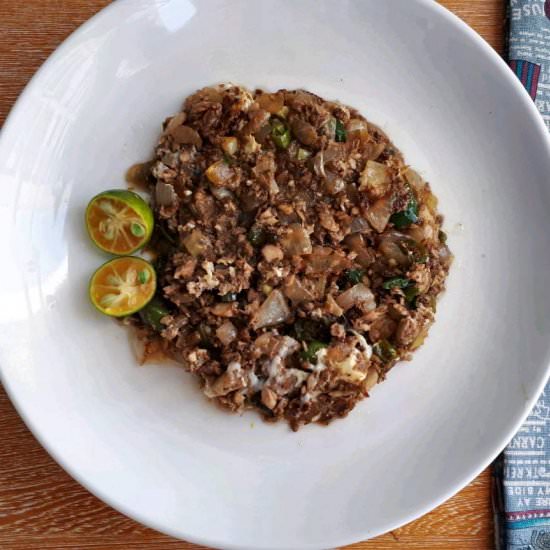 Bangus Sisig