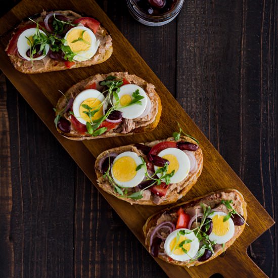 Nicoise Toast