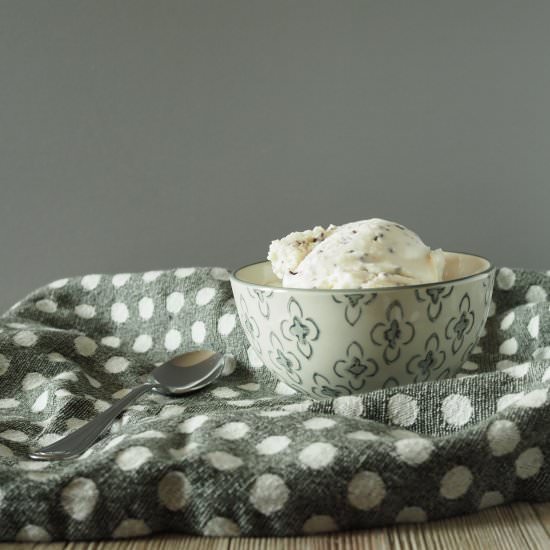 Homemade Chocolate Chip Ice Cream