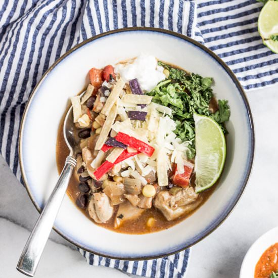 Chicken Enchilada Stew
