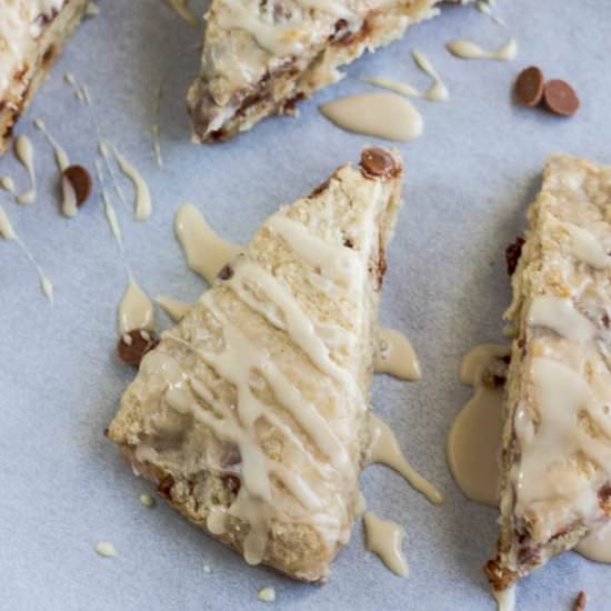 Cinnamon chip scones