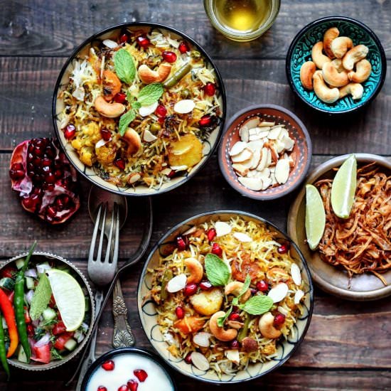hyderabadi veg biryani