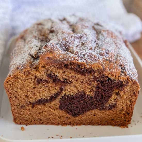 Gluten-Free Chocolate Marble Loaf
