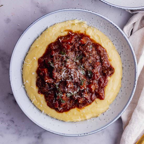 Braised Beef Ragu with Rich Tomato