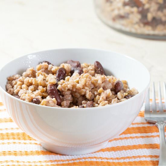 Jamaican-Style Farro & Peas