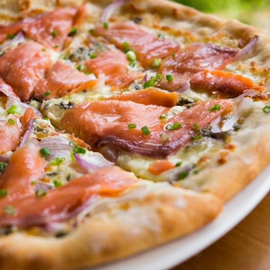 Smoked Salmon Pizza