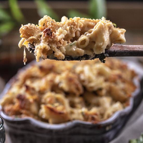 Garlic and Onion Mac and Cheese