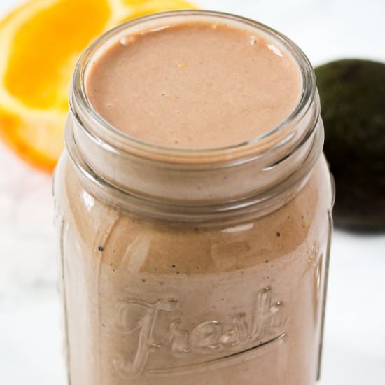 Healthy Chocolate Banana Smoothie