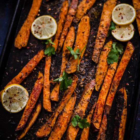 Oven Baked Sweet Potato Fries