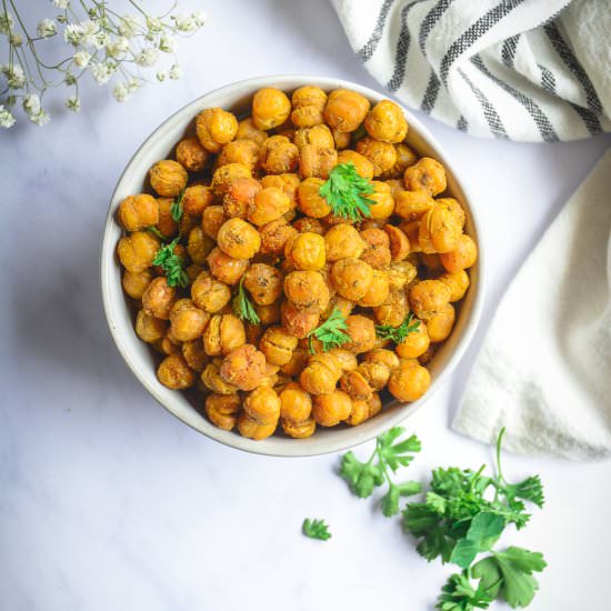 Crispy Roasted Chickpeas
