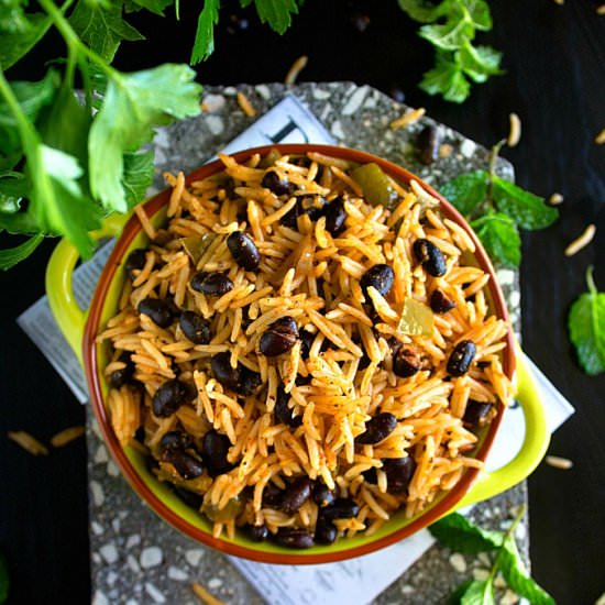 Cuban Black Beans and Rice
