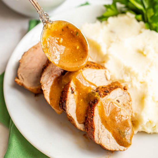 Instant Pot pork tenderloin