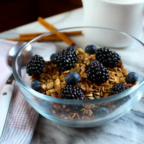 Super Cinnamon Granola