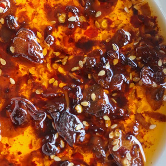 Garlic Chili Crunch Oil
