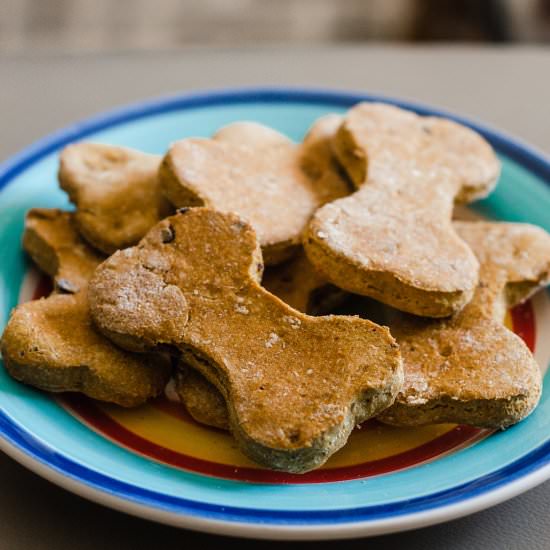pumpkin dog treats (peanut free)