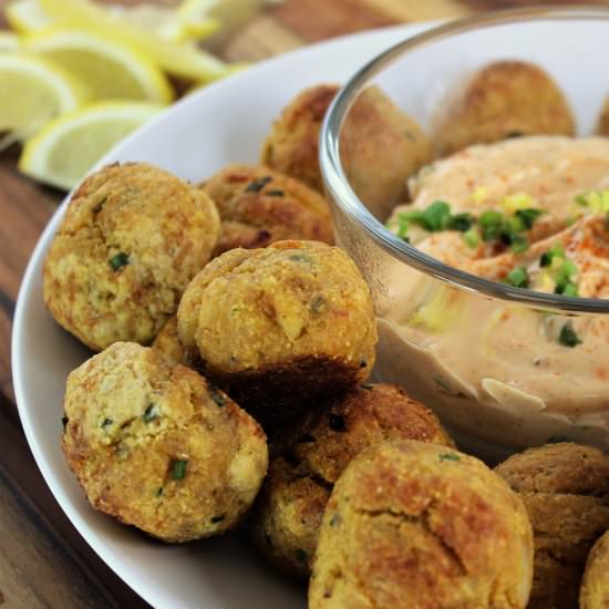 Crab Hush Puppies