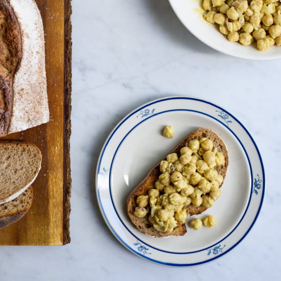 Curried Chickpea Salad