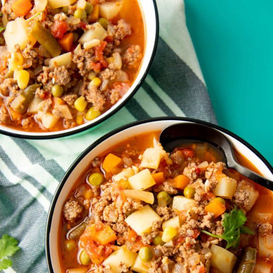 Vegetable Beef Soup