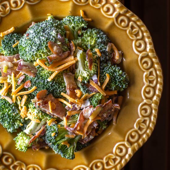 Broccoli Salad with Bacon