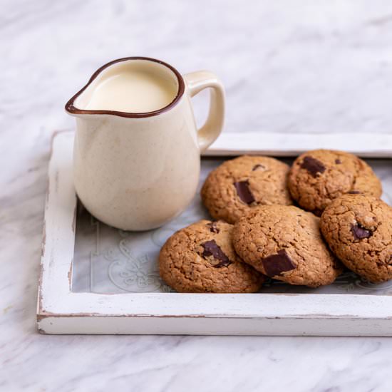 Oats chocolate chip cookies