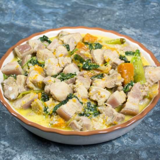 Filipino Pork Ginataan