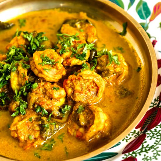 creole prawn curry
