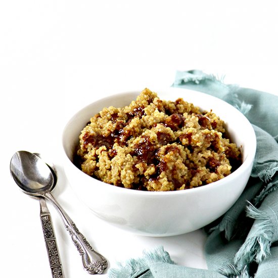 Cinnamon Quinoa Breakfast Bowls