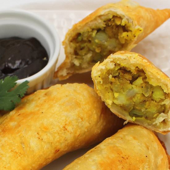 Spiced Potato  Empanadas