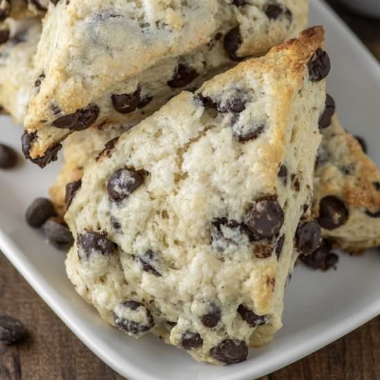 Chocolate Chip Scones