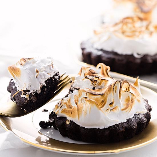 Flourless Chocolate Cake Tartlets