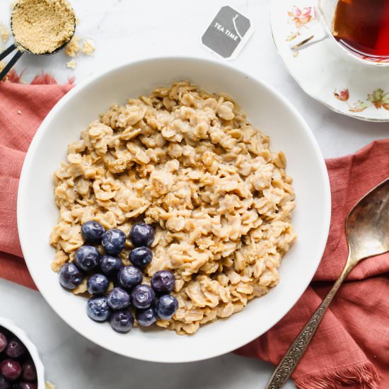 London Fog Oatmeal