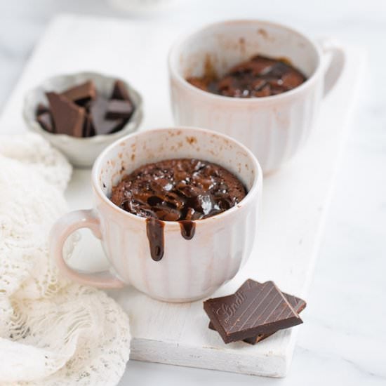 5-MINUTE CHOCOLATE MUG CAKE