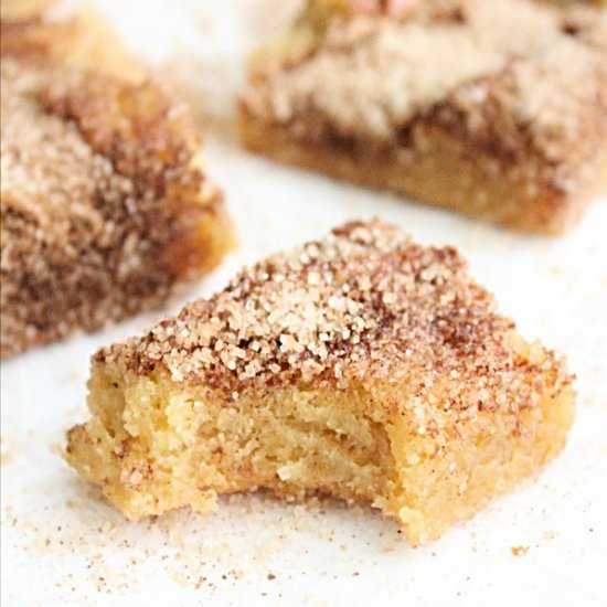 Snickerdoodle Blondies