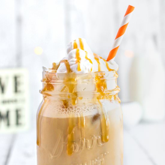 Iced Caramel Latte