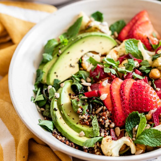 Cauliflower Buddha Bowl with Crispy