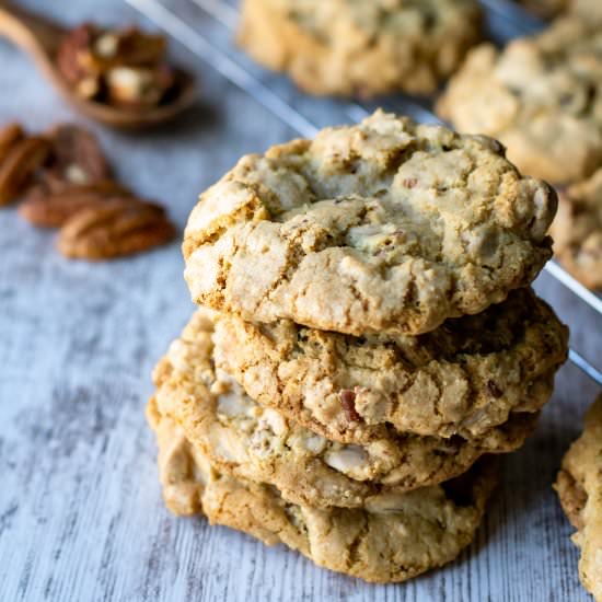 Caramel Pecan Cookies
