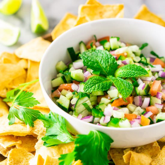 Cucumber Pico Gallo