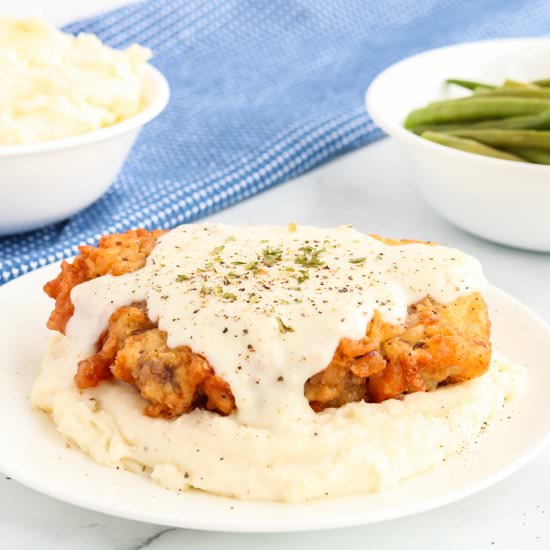 Chicken Fried Steak with Gravy