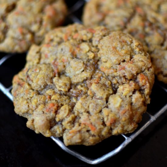 Chewy Carrot Cake Cookies!