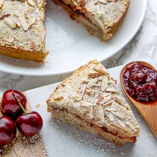 Healthy Gâteau Basque, GF, LowSugar