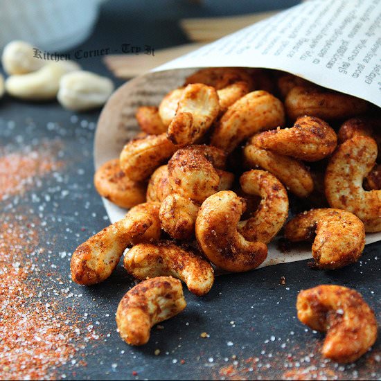 Easy Masala Cashew Nuts