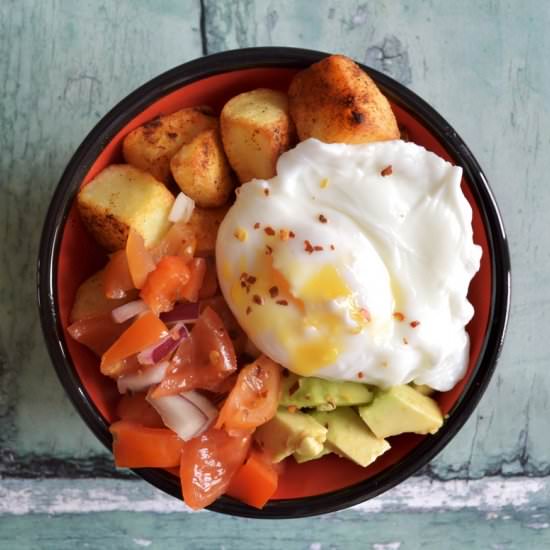 Mexican Potatoes and Eggs