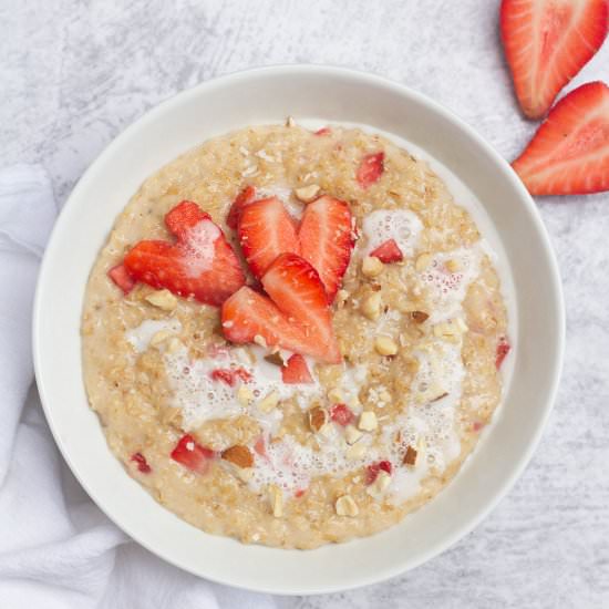 Strawberry porridge