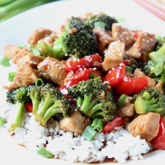 Teriyaki Chicken Stir Fry