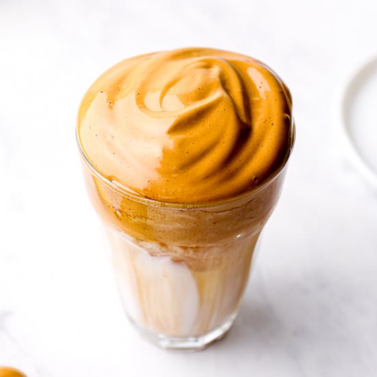 Coconut Sugar Dalgona Coffee
