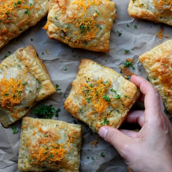 Savory Vegan Cajun Chickn Hand Pies