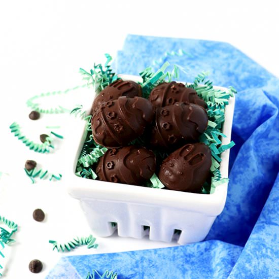 Chocolate Almond Butter Easter Eggs