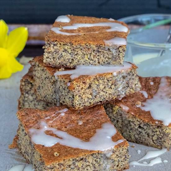 Grain-Free Lemon Poppy Coffee Cake
