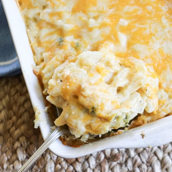 Cheesy Jalapeno Hashbrown Casserole