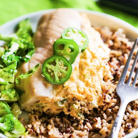 Jalapeno Stuffed Chicken Breasts